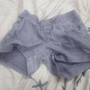Gray girls shorts
